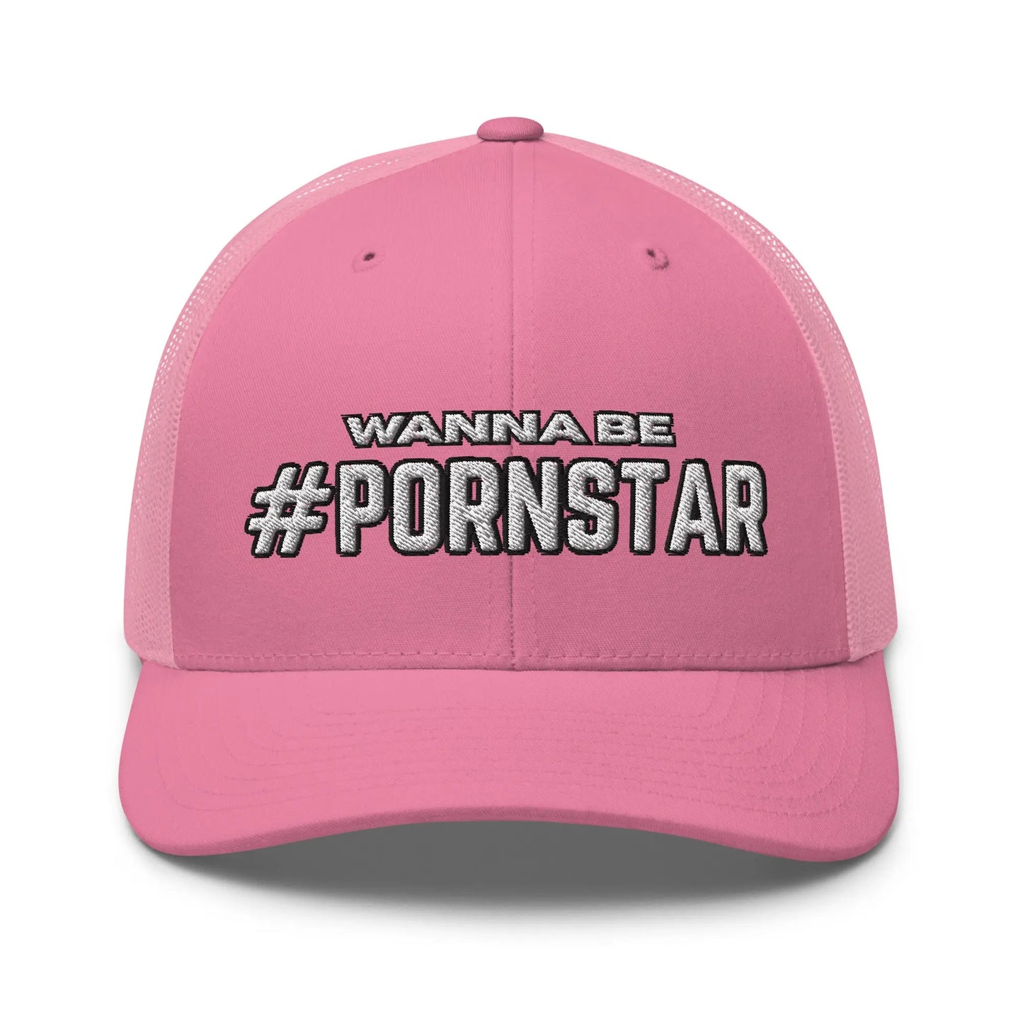 Hats Pink Snapback Custom Trucker Hats NSFW #PORNSTAR Wanna Be for Men & Women Infidel Collective