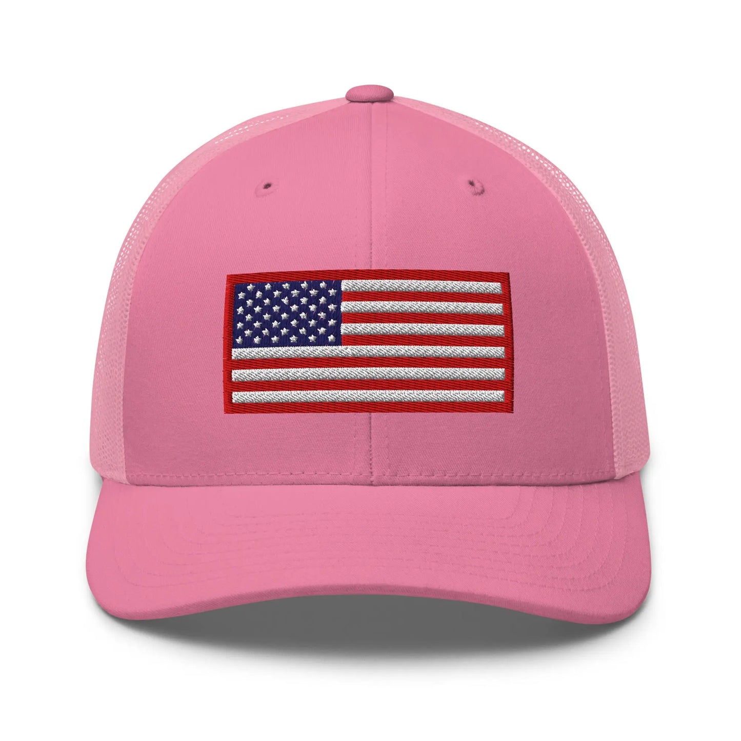 Hats Pink Snapback Custom Trucker Hats Old Glory USA Flag Red White Blue Patriotic Cap Infidel Collective
