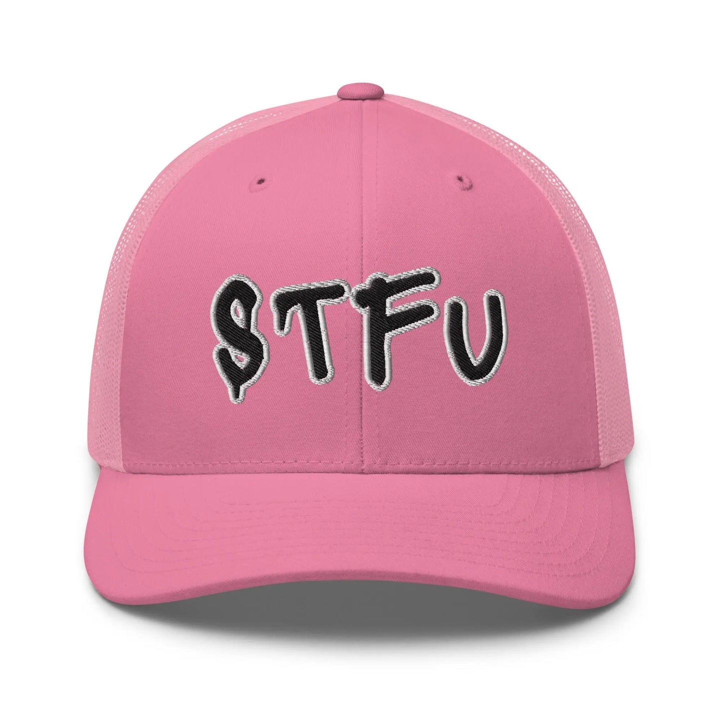 Hats Pink Snapback Custom Trucker Hats STFU NSFW Cap for Men & Women Infidel Collective