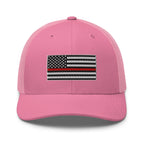 Hats Pink Snapback Custom Trucker Hats Thin Red Line Flag for Men & Women Patriotic Cap Infidel Collective