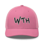 Hats Pink Snapback Custom Trucker Hats WTH NSFW Cap for Men & Women Infidel Collective