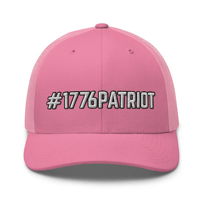 Hats Pink Snapback Custom Trucker Hats #1776PATRIOT Cool Patriotic Cap for Men & Women Infidel Collective