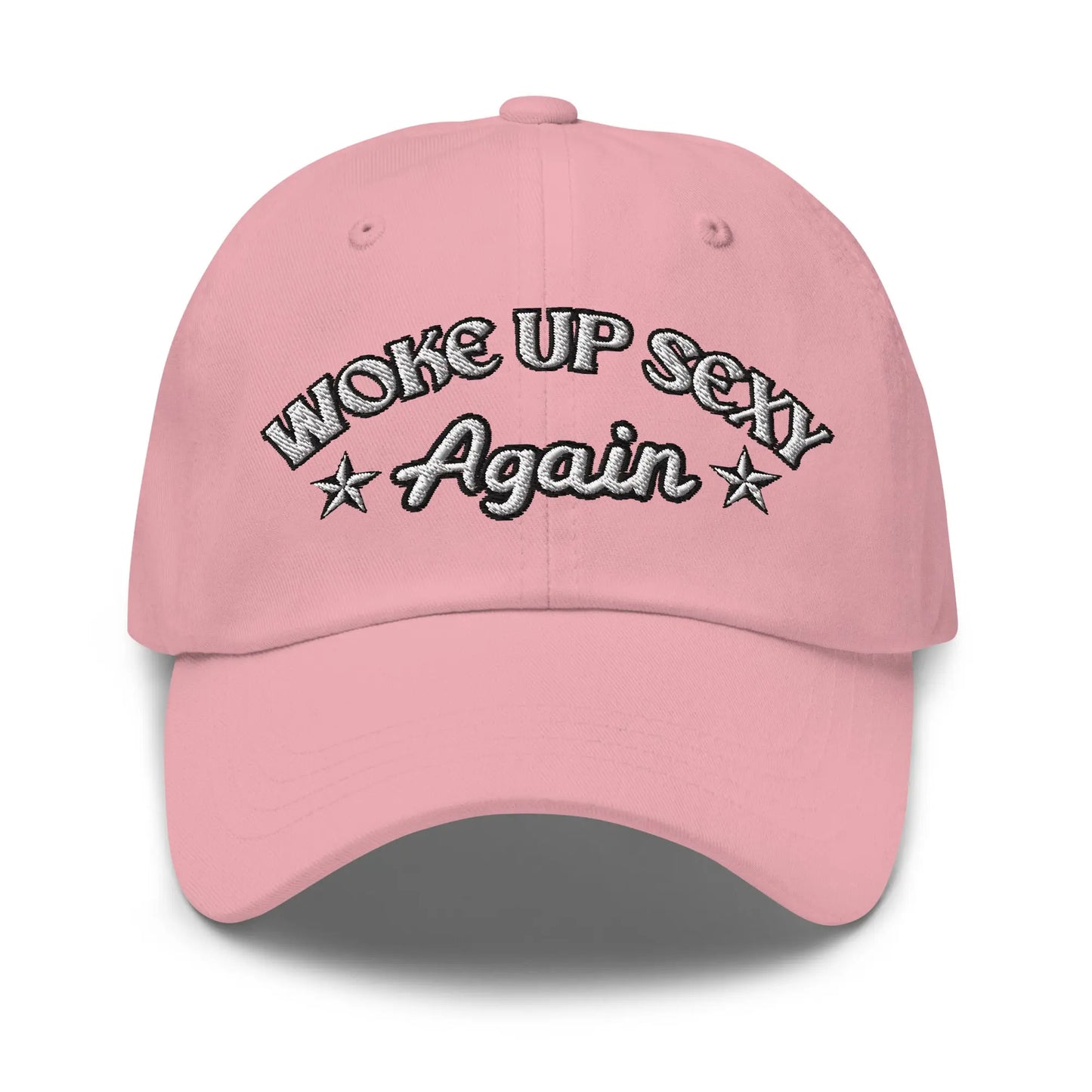 Hats Pink Woke Up Sexy Again Women's Ball Cap – NSFW Confidence, No Apologies Infidel Collective