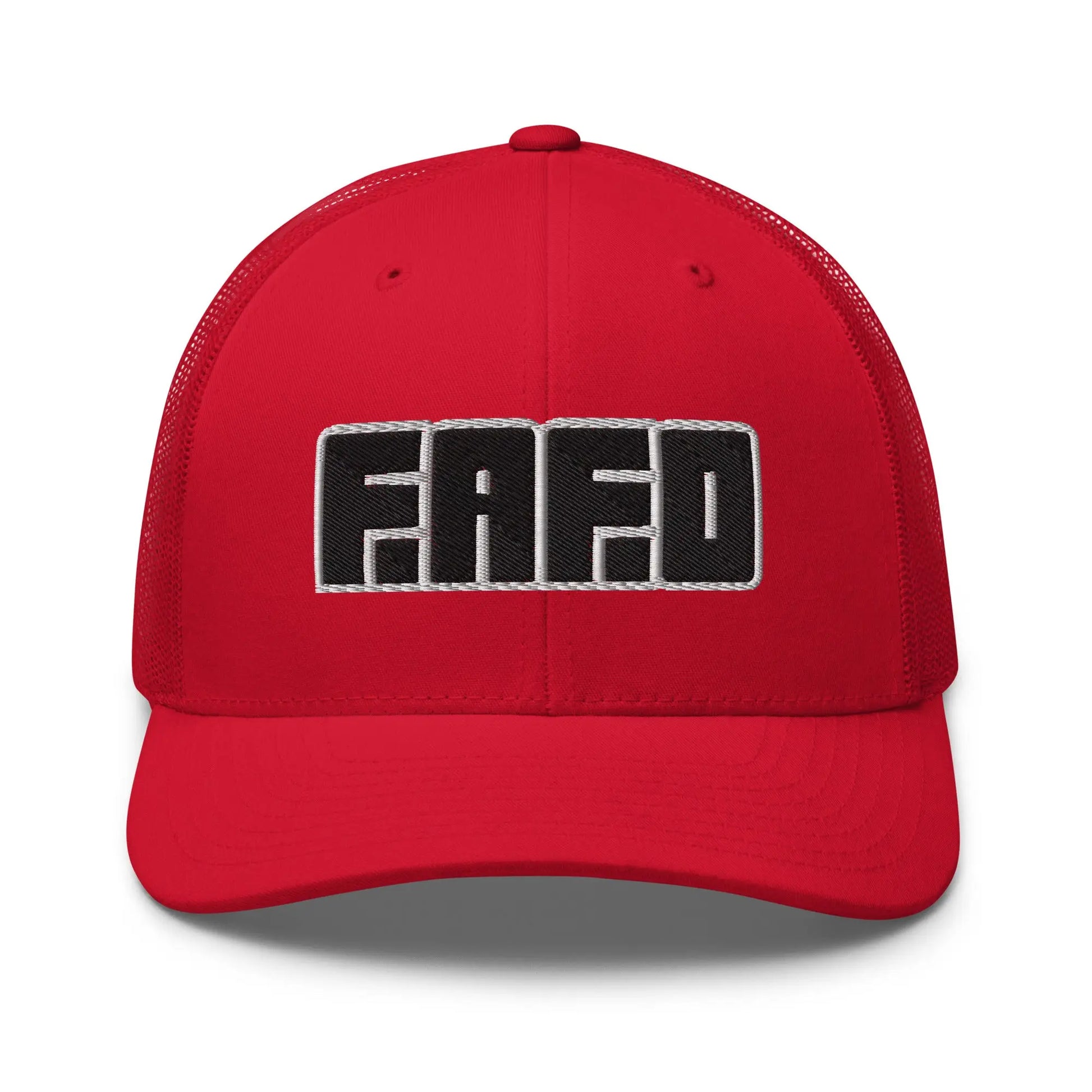 Hats Red Snapback Custom Trucker Hats Badass FAFO Grand Games NSFW Caps for Men & Women Infidel Collective