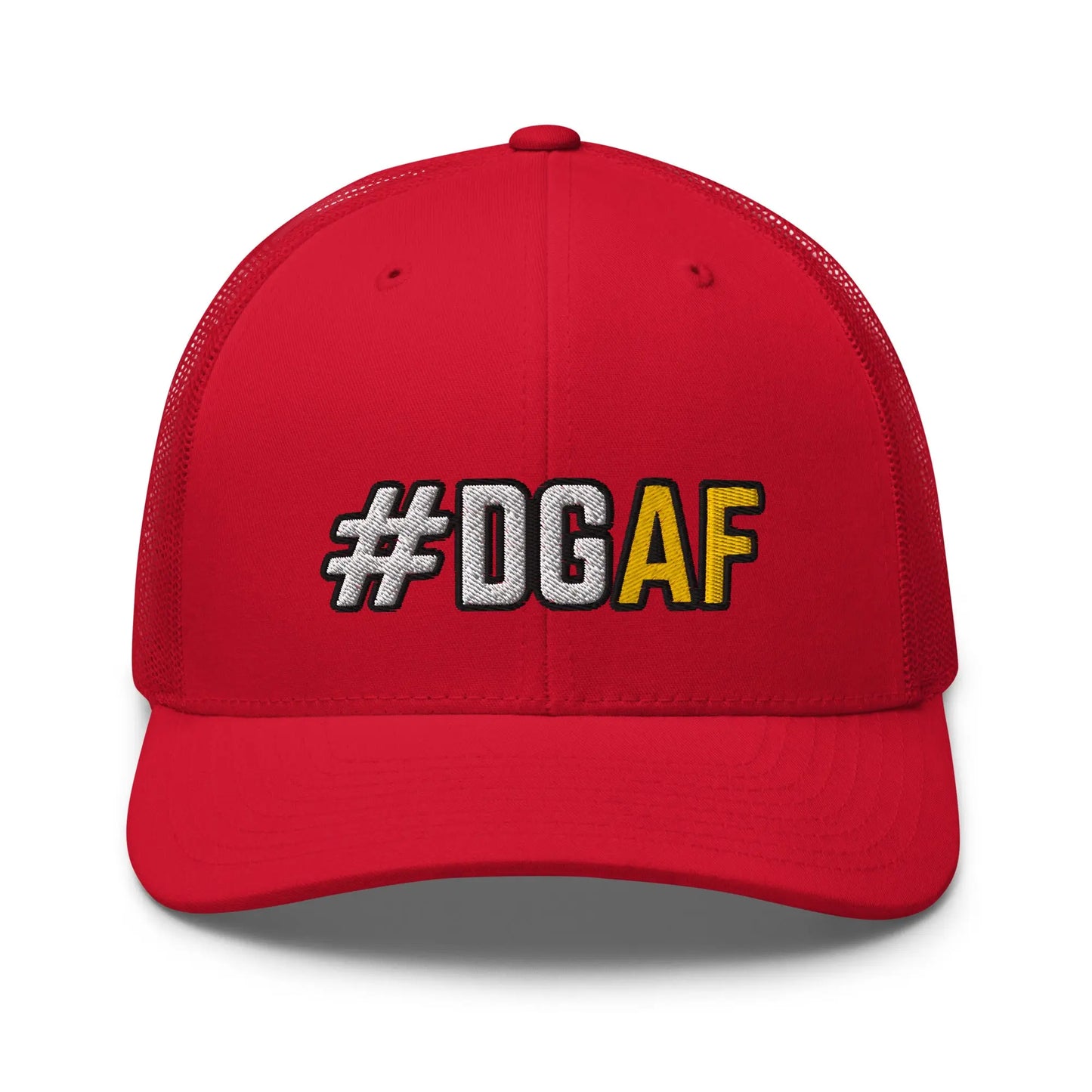 Hats Red Snapback Custom Trucker Hats Funny NSFW #DGAF Cap Cool for Men & Women Infidel Collective