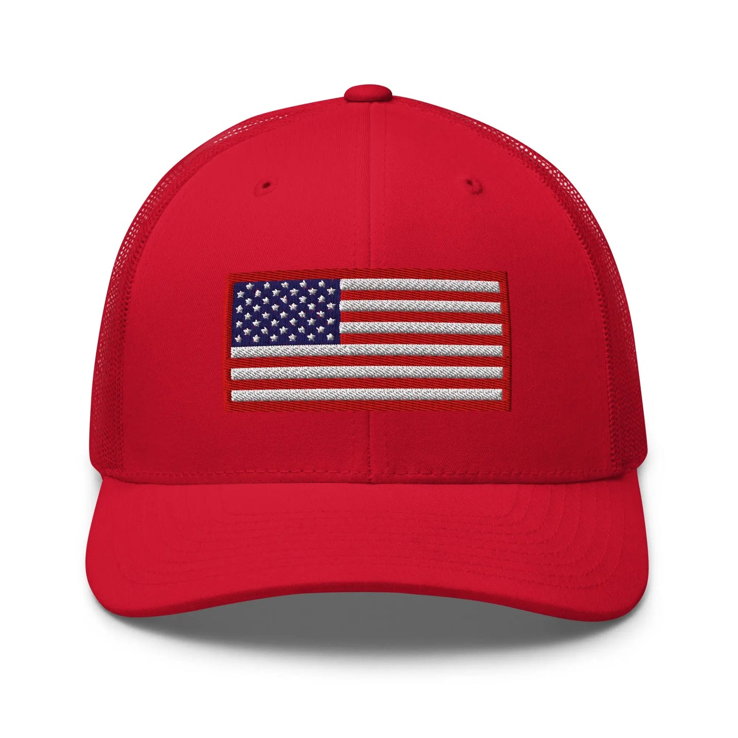 Hats Red Snapback Custom Trucker Hats Old Glory USA Flag Red White Blue Patriotic Cap Infidel Collective