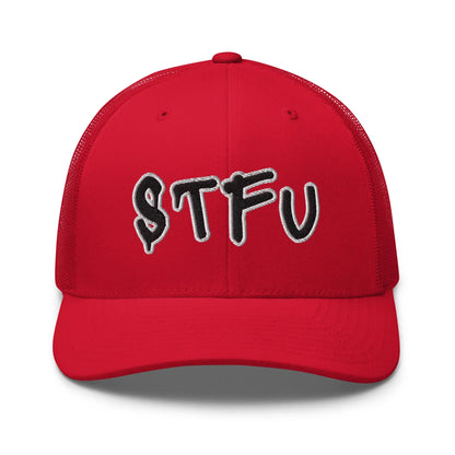 Hats Red Snapback Custom Trucker Hats STFU NSFW Cap for Men & Women Infidel Collective