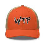 Hats Rustic-Orange-Khaki Snapback Custom Trucker Hats Cool & Funny WTF NSFW Cap for Men & Women Infidel Collective