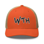 Hats Rustic-Orange-Khaki Snapback Custom Trucker Hats WTH NSFW Cap for Men & Women Infidel Collective