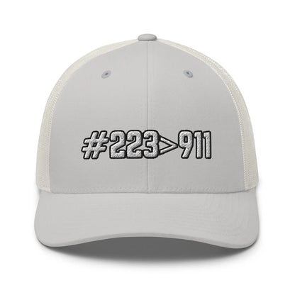 Hats Silver Snapback Custom Trucker Hats Best 2A #223>911 Cool Patriotic Cap Infidel Collective