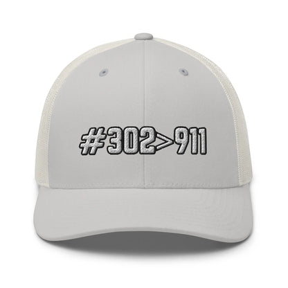 Hats Silver Snapback Custom Trucker Hats Best 2A #302>911 - Cool Patriotic Cap Infidel Collective