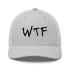 Hats Silver Snapback Custom Trucker Hats Cool & Funny WTF NSFW Cap for Men & Women Infidel Collective