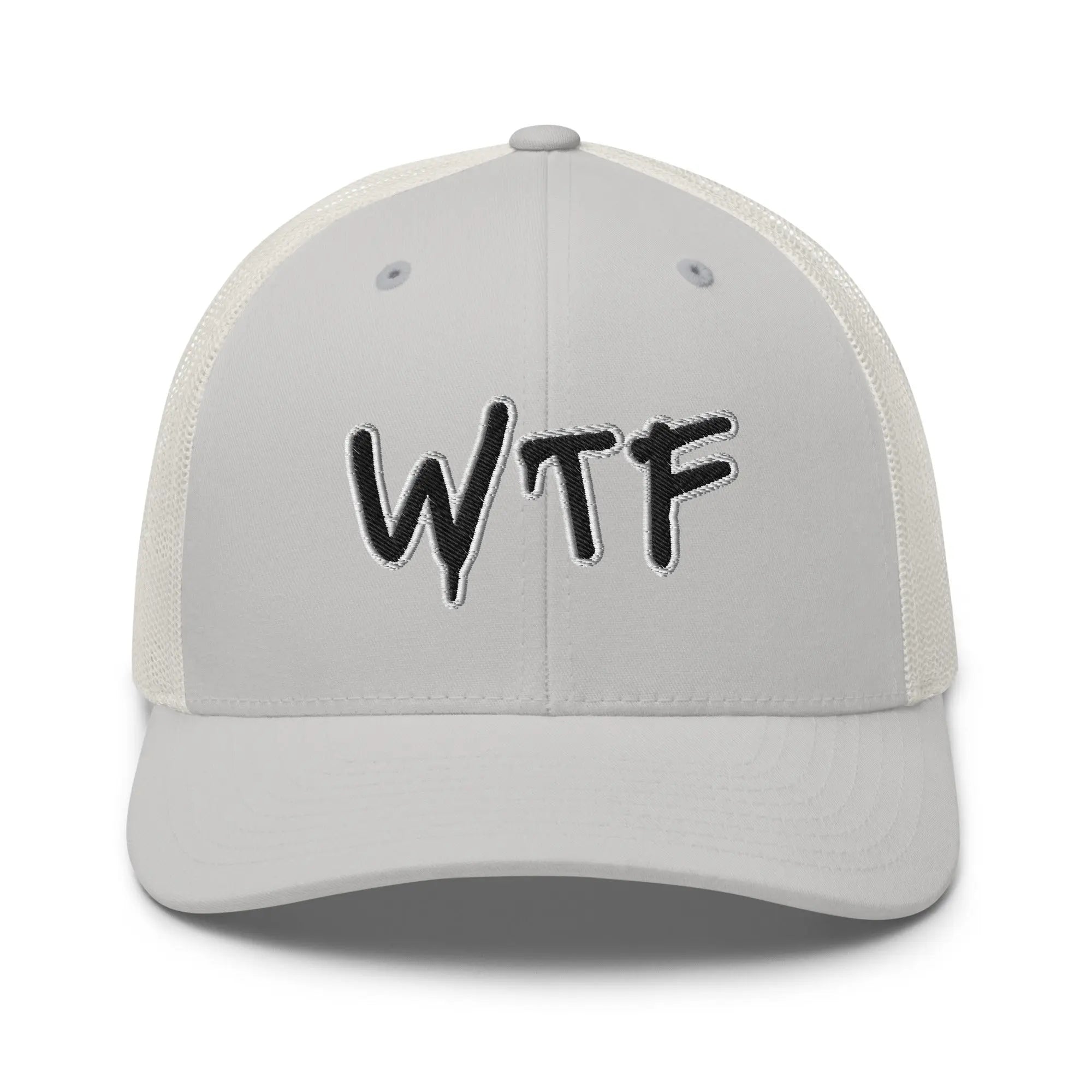 Hats Silver Snapback Custom Trucker Hats Cool & Funny WTF NSFW Cap for Men & Women Infidel Collective