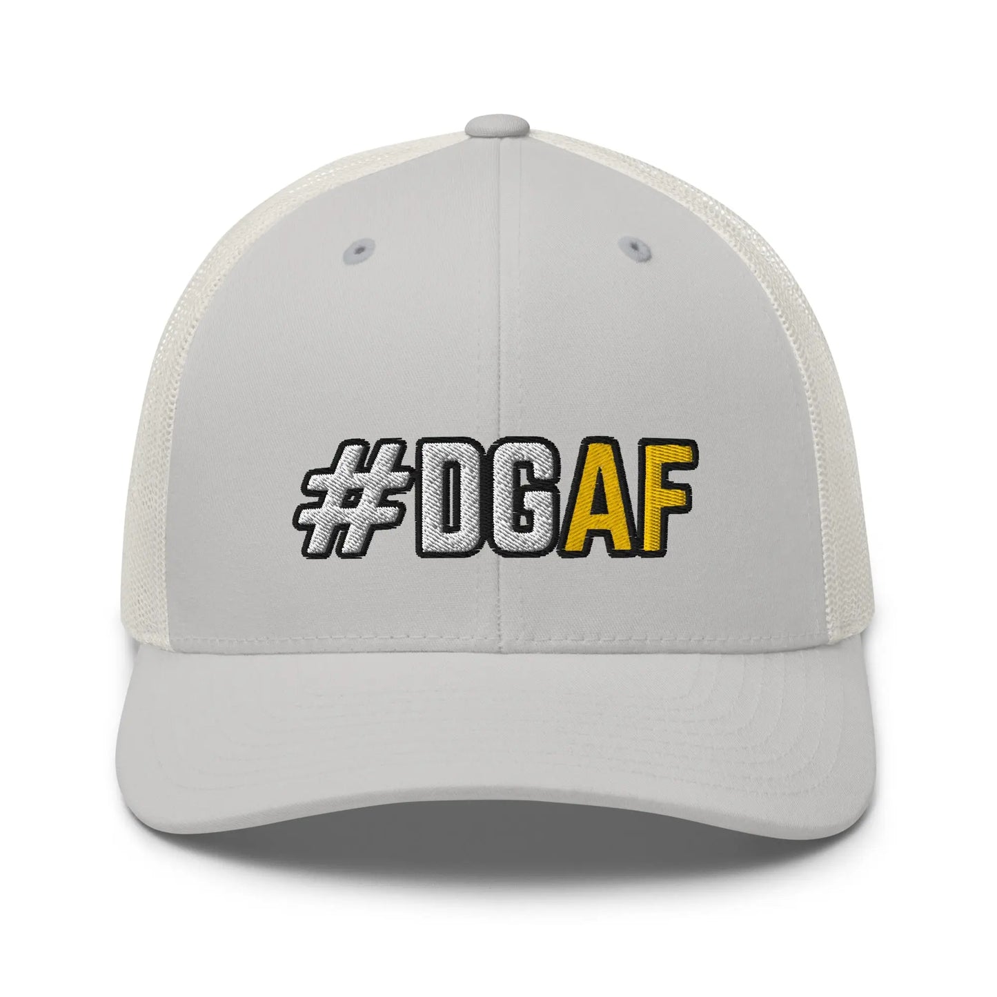 Hats Silver Snapback Custom Trucker Hats Funny NSFW #DGAF Cap Cool for Men & Women Infidel Collective