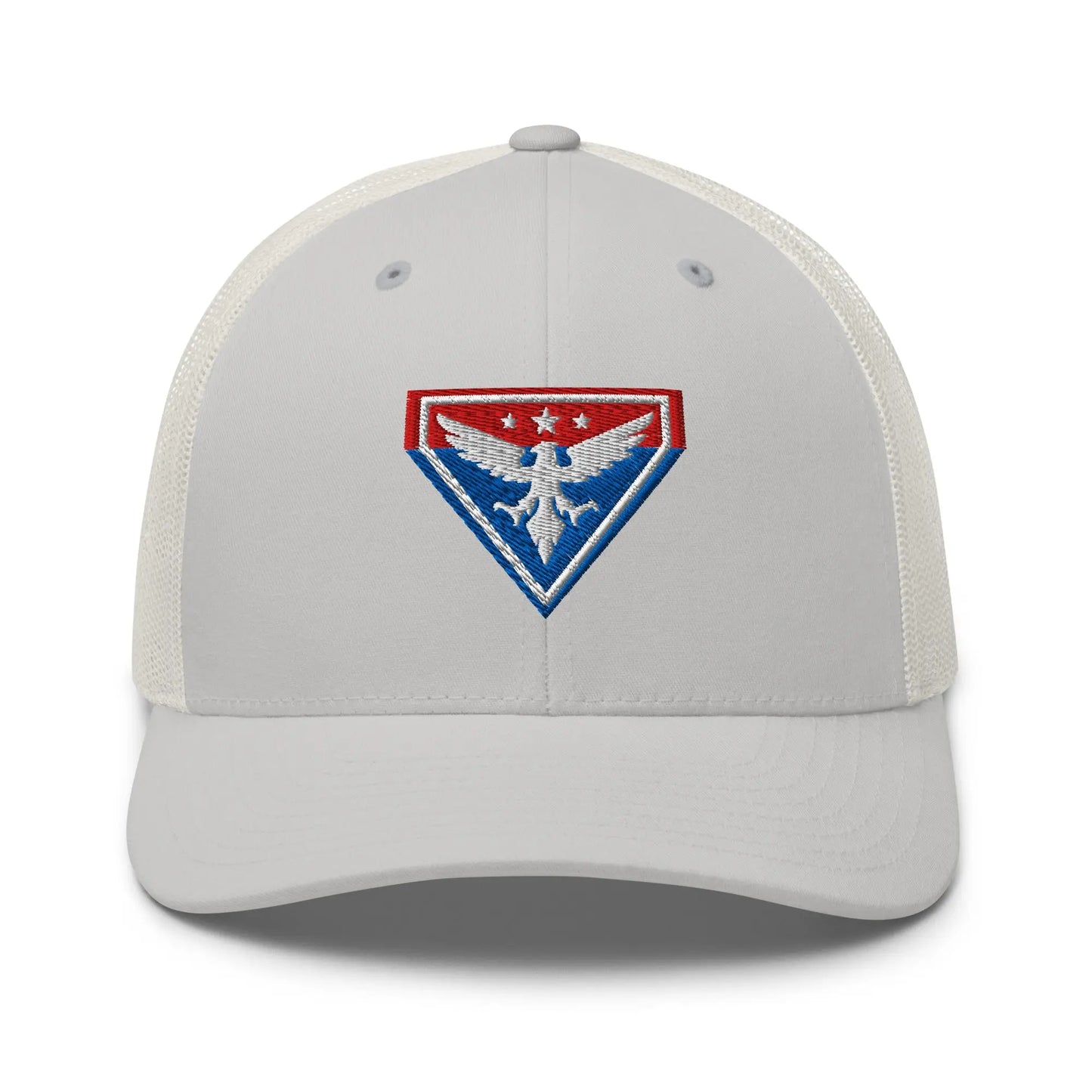 Hats Silver Snapback Custom Trucker Hats Liberty Eagle Badge Cool Patriotic Cap Infidel Collective