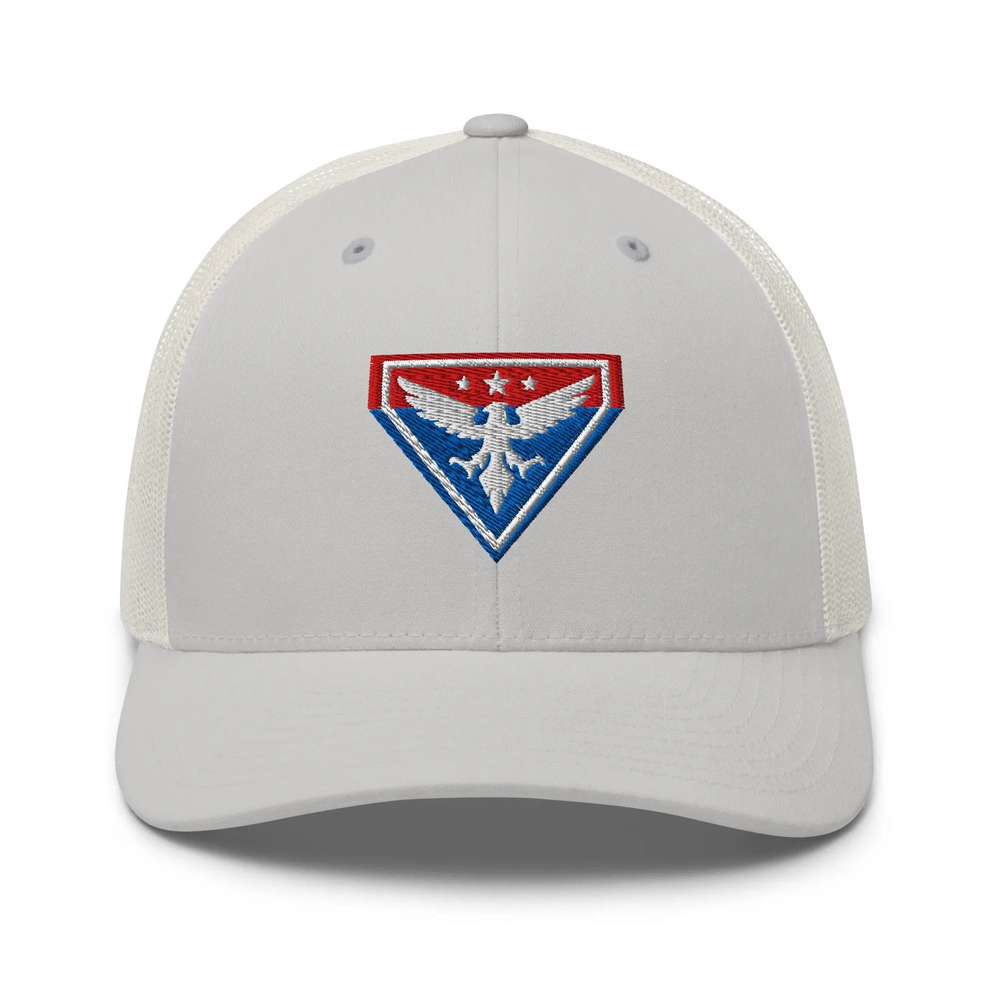Hats Silver Snapback Custom Trucker Hats Liberty Eagle Badge Cool Patriotic Cap Infidel Collective