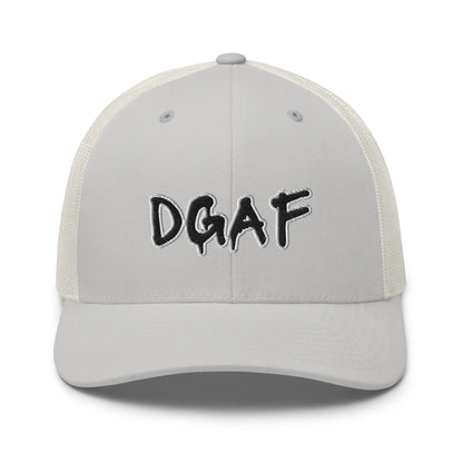 Hats Silver Snapback Custom Trucker Hats NSFW DGAF Cap for Men & Women Infidel Collective