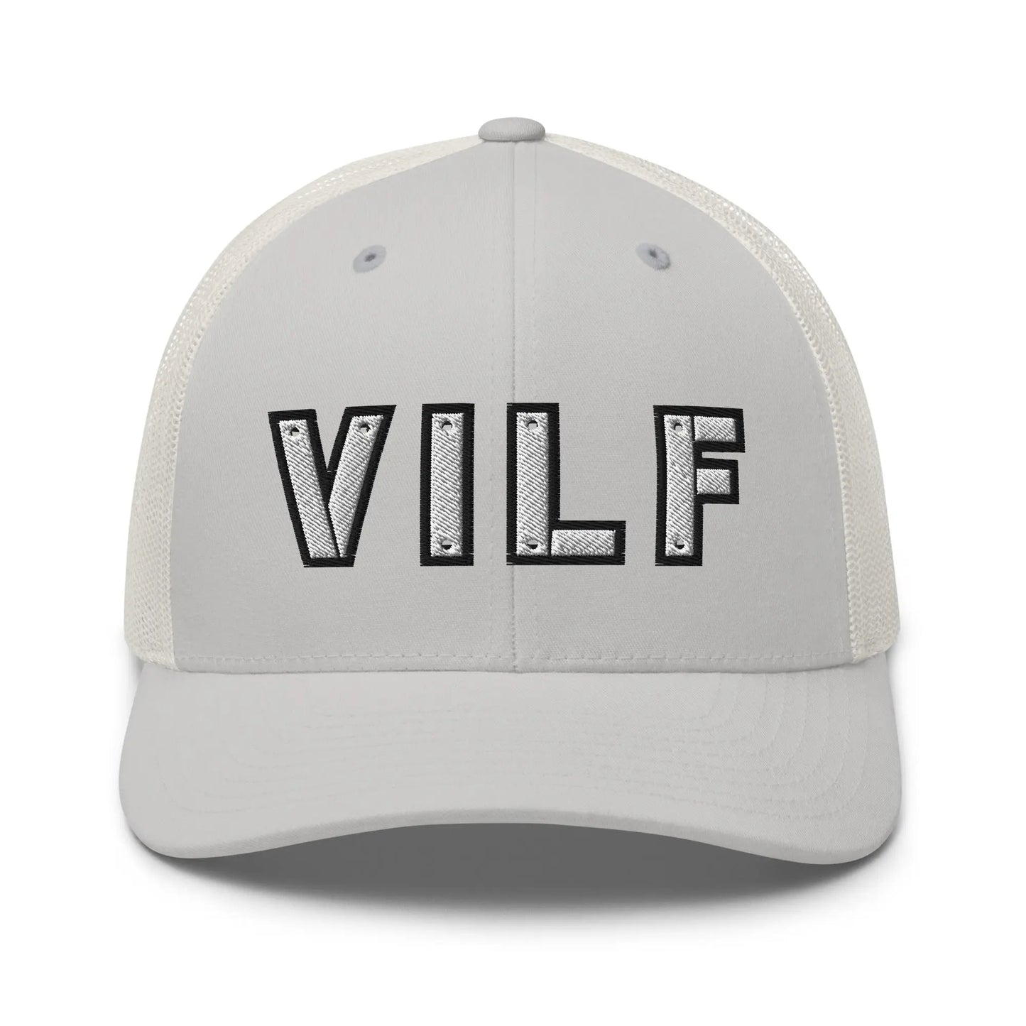 Hats Silver Snapback Custom Trucker Hats NSFW VILF Funny Cap for Veteran's Infidel Collective