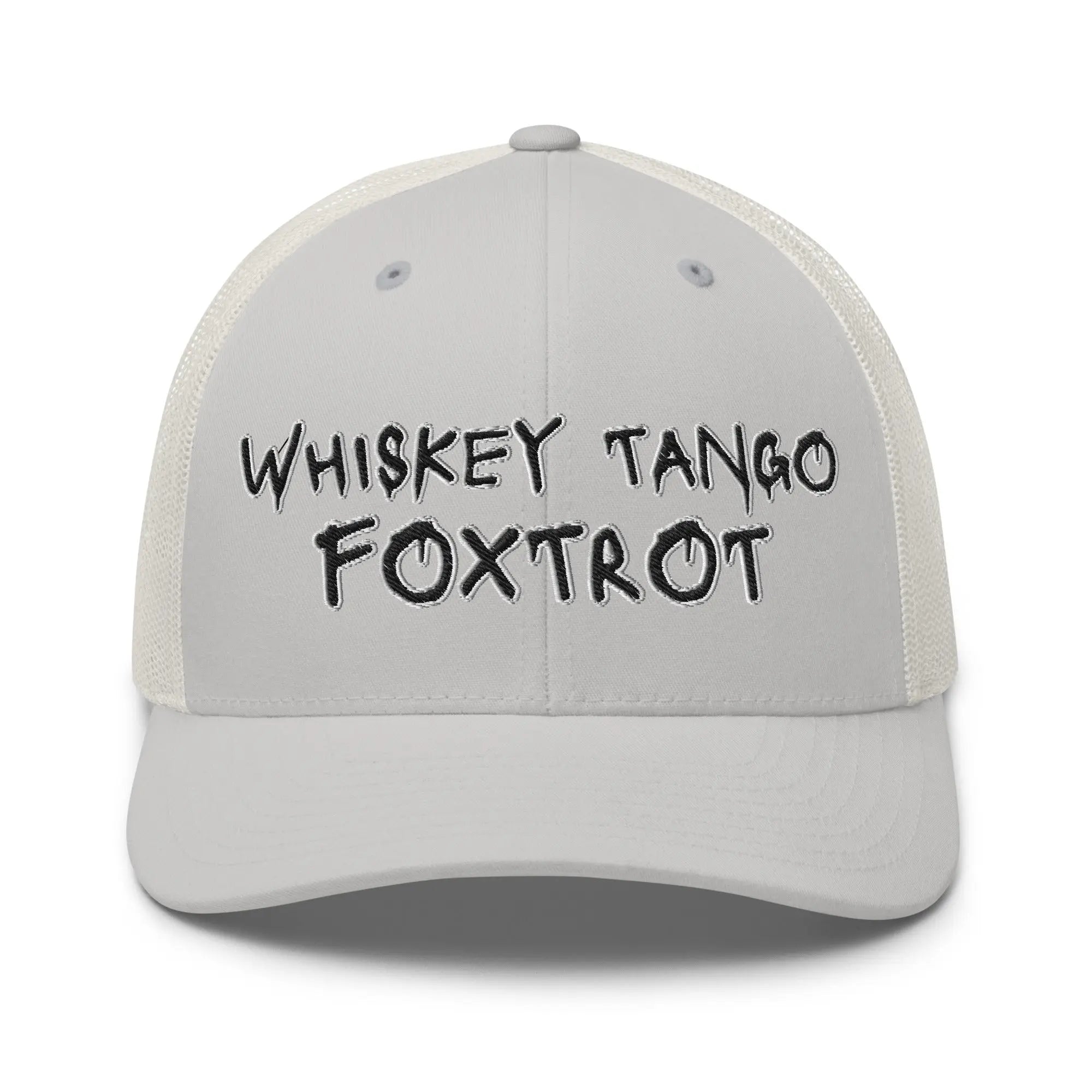 Hats Silver Snapback Custom Trucker Hats NSFW Whiskey Tango Foxtrot Cap for Men & Women Infidel Collective