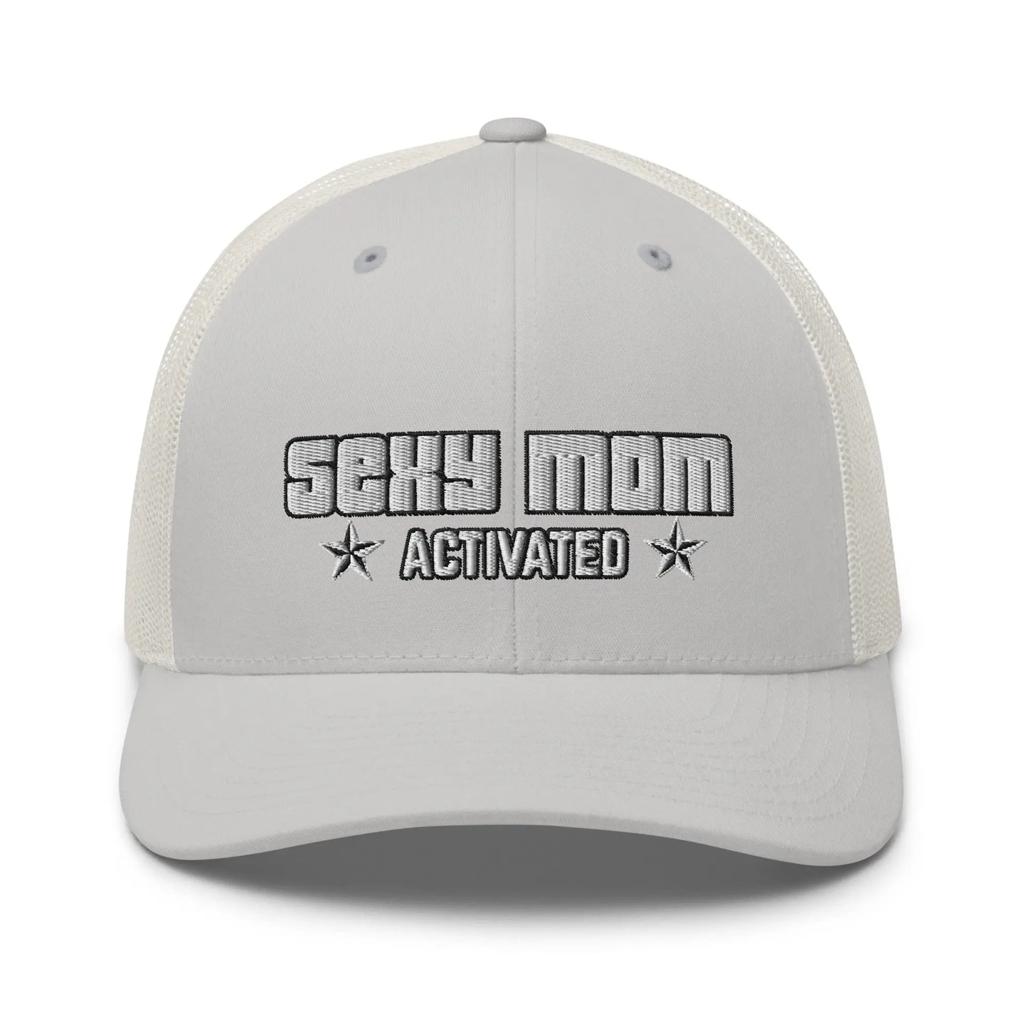 Hats Silver Snapback Custom Trucker Hats Sexy Mom Activated Cap for Women Infidel Collective