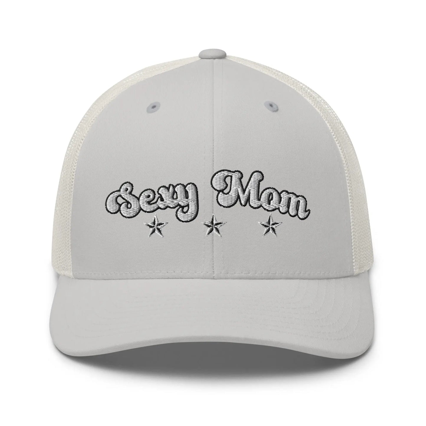 Hats Silver Snapback Custom Trucker Hats Sexy Mom Cap for Sexy Women Who Own It Infidel Collective