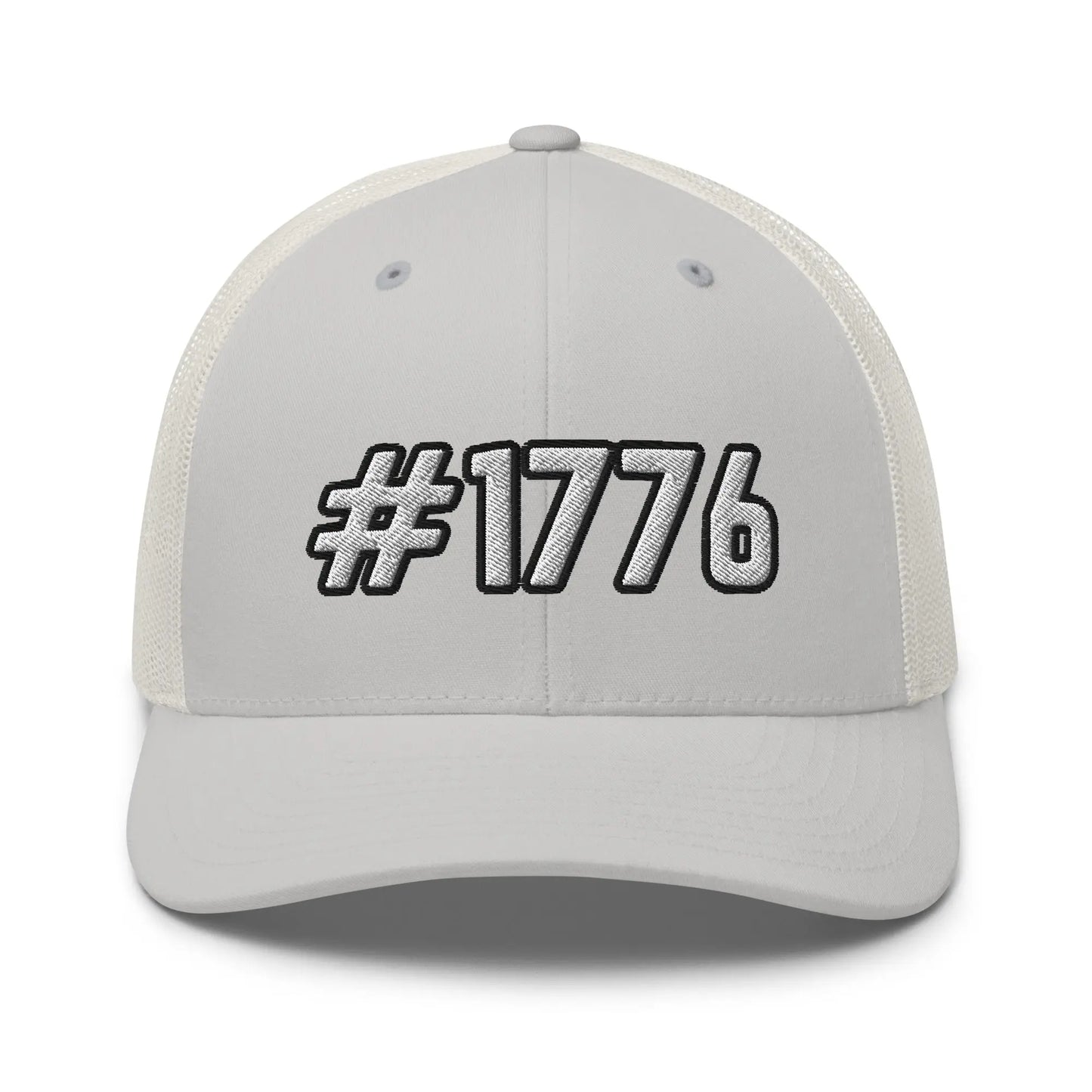 Hats Silver Snapback Custom Trucker Hats #1776 Cap for Men & Women Patriotic Freedom Infidel Collective