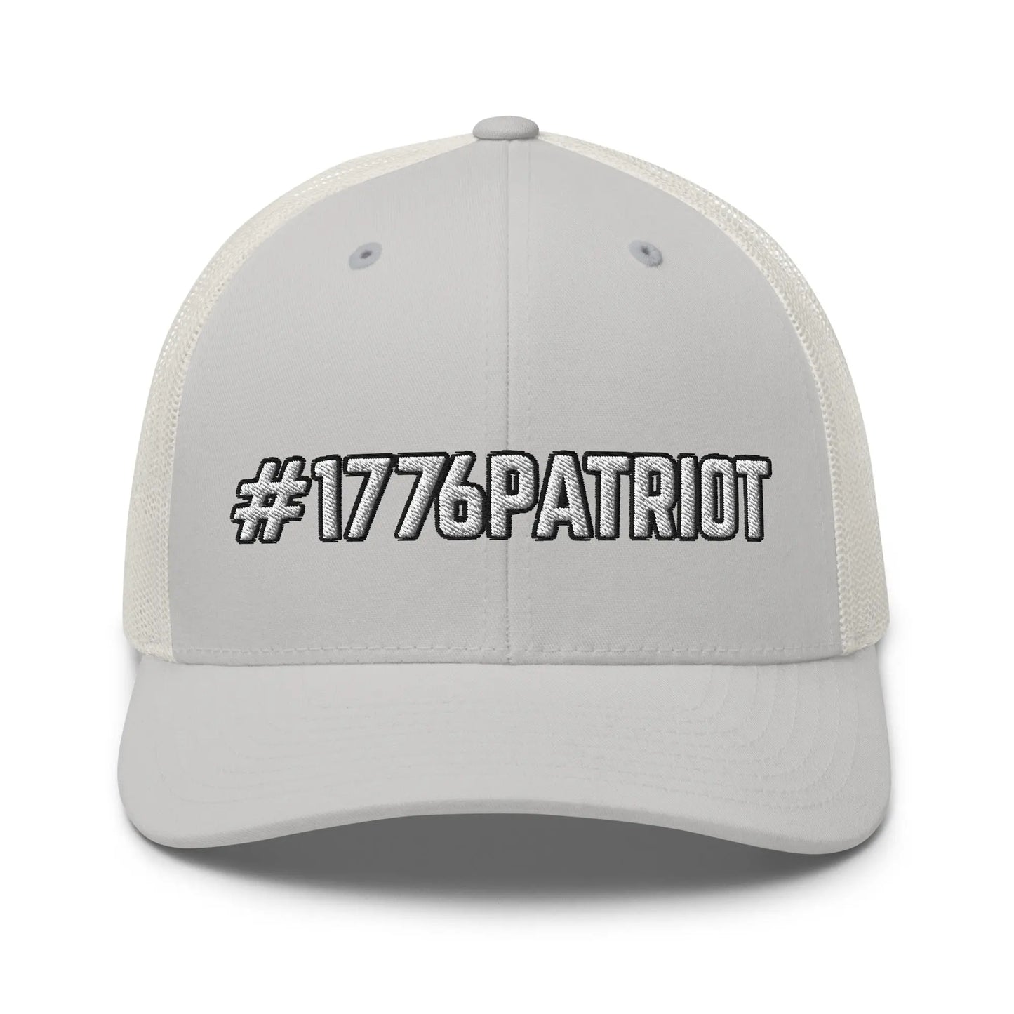 Hats Silver Snapback Custom Trucker Hats #1776PATRIOT Cool Patriotic Cap for Men & Women Infidel Collective