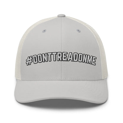 Hats Silver Snapback Custom Trucker Hats #DONTTREADONME 2A Cap for Men & Women Infidel Collective