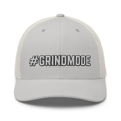 Hats Silver Snapback Custom Trucker Hats #GRINDMODE Cool Blue Collar Cap for Men & Women Infidel Collective