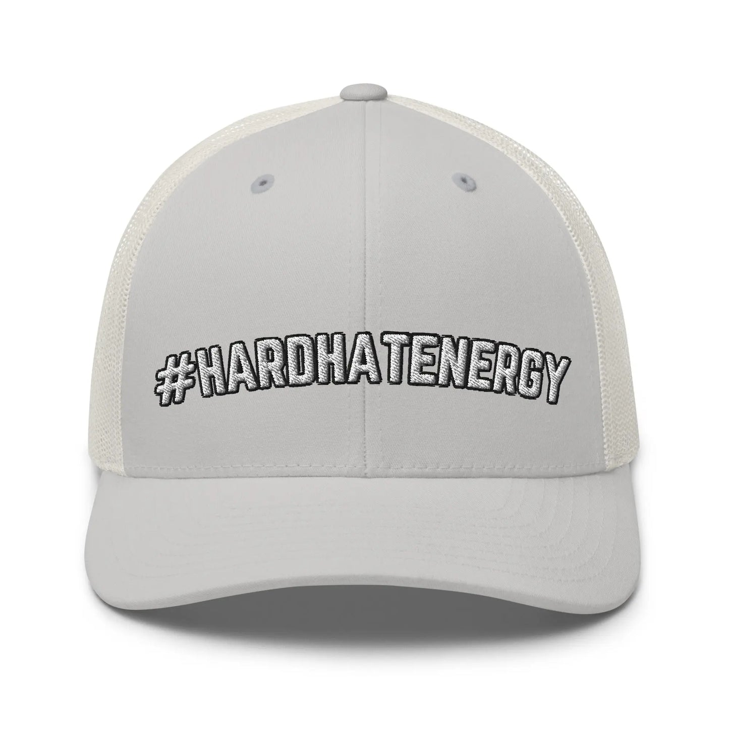 Hats Silver Snapback Custom Trucker Hats #HARDHATENERGY Funny Cap for Men & Women Infidel Collective