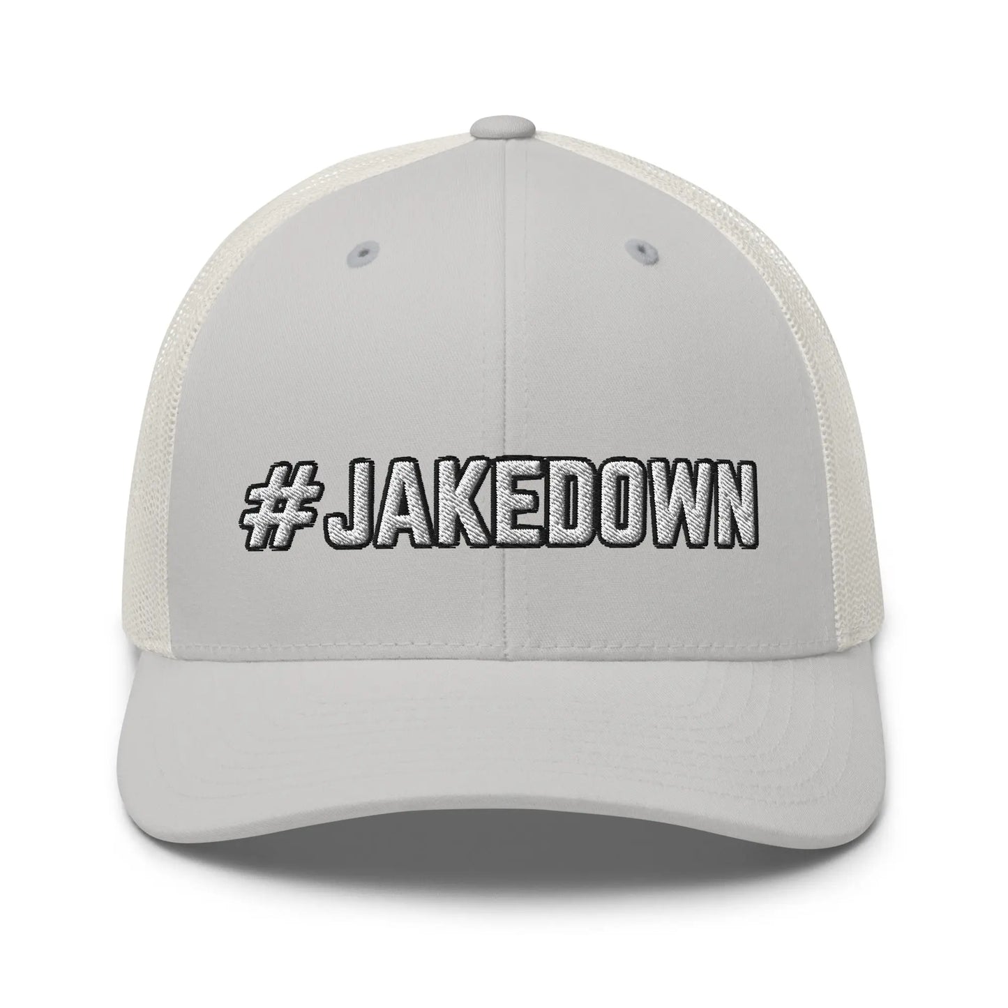Hats Silver Snapback Custom Trucker Hats #JAKEDOWN for Men & Women – Cool CDL Cap Infidel Collective