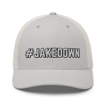 Hats Silver Snapback Custom Trucker Hats #JAKEDOWN for Men & Women – Cool CDL Cap Infidel Collective