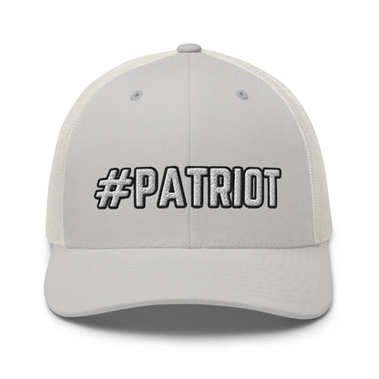 Hats Silver Snapback Custom Trucker Hats #PATRIOT Cool Patriotic Cap for Men & Women Infidel Collective