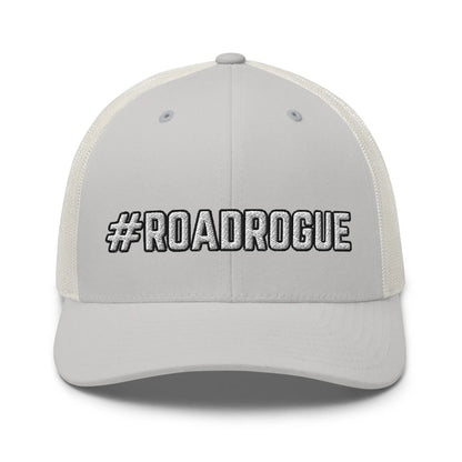 Hats Silver Snapback Custom Trucker Hats #ROADROGUE Cap for Men & Women Cool Badass Style Infidel Collective