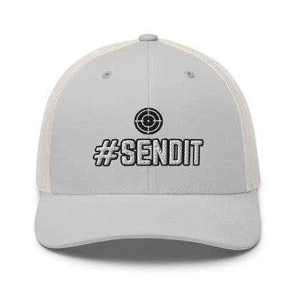 Hats Silver Snapback Custom Trucker Hats #SENDIT 2A Hat for Patriotic Men & Women Infidel Collective