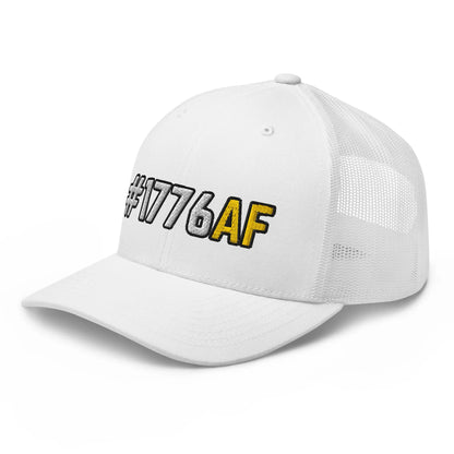 Hats  Snapback Custom Trucker Hat #1776AF Patriotic Cap for Men & Women Infidel Collective