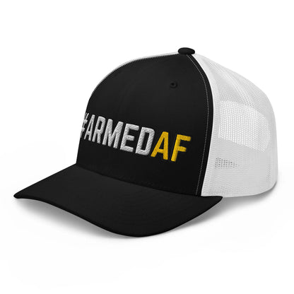 Hats  Snapback Custom Trucker Hats 2A #ARMEDAF Cool Cap for Men & Women Infidel Collective