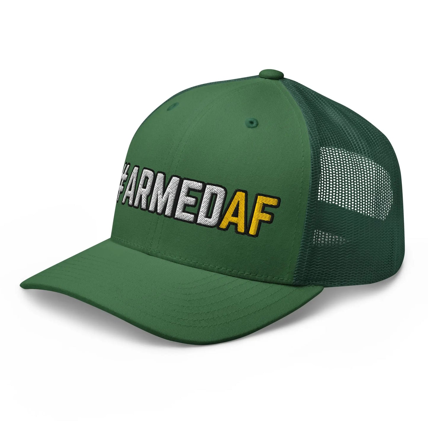 Hats  Snapback Custom Trucker Hats 2A #ARMEDAF Cool Cap for Men & Women Infidel Collective