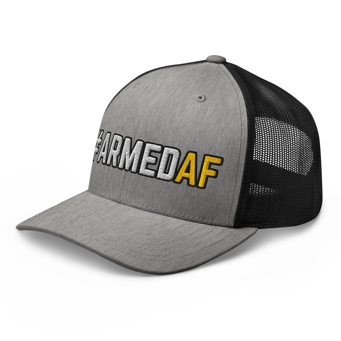 Hats  Snapback Custom Trucker Hats 2A #ARMEDAF Cool Cap for Men & Women Infidel Collective