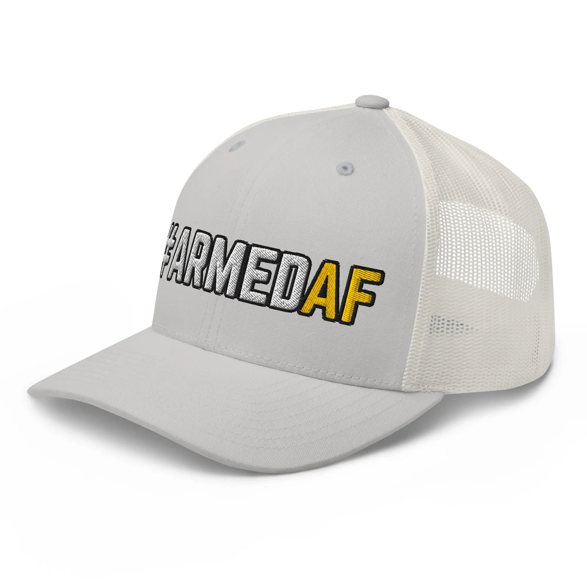 Hats  Snapback Custom Trucker Hats 2A #ARMEDAF Cool Cap for Men & Women Infidel Collective