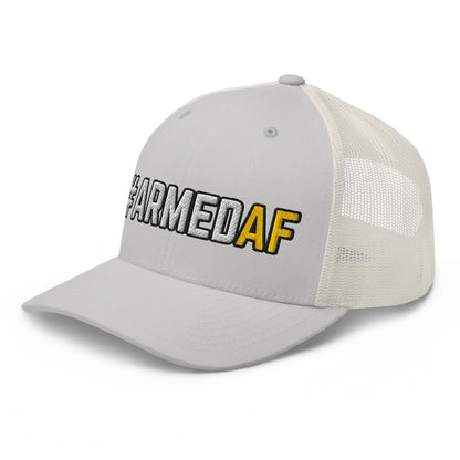 Hats  Snapback Custom Trucker Hats 2A #ARMEDAF Cool Cap for Men & Women Infidel Collective