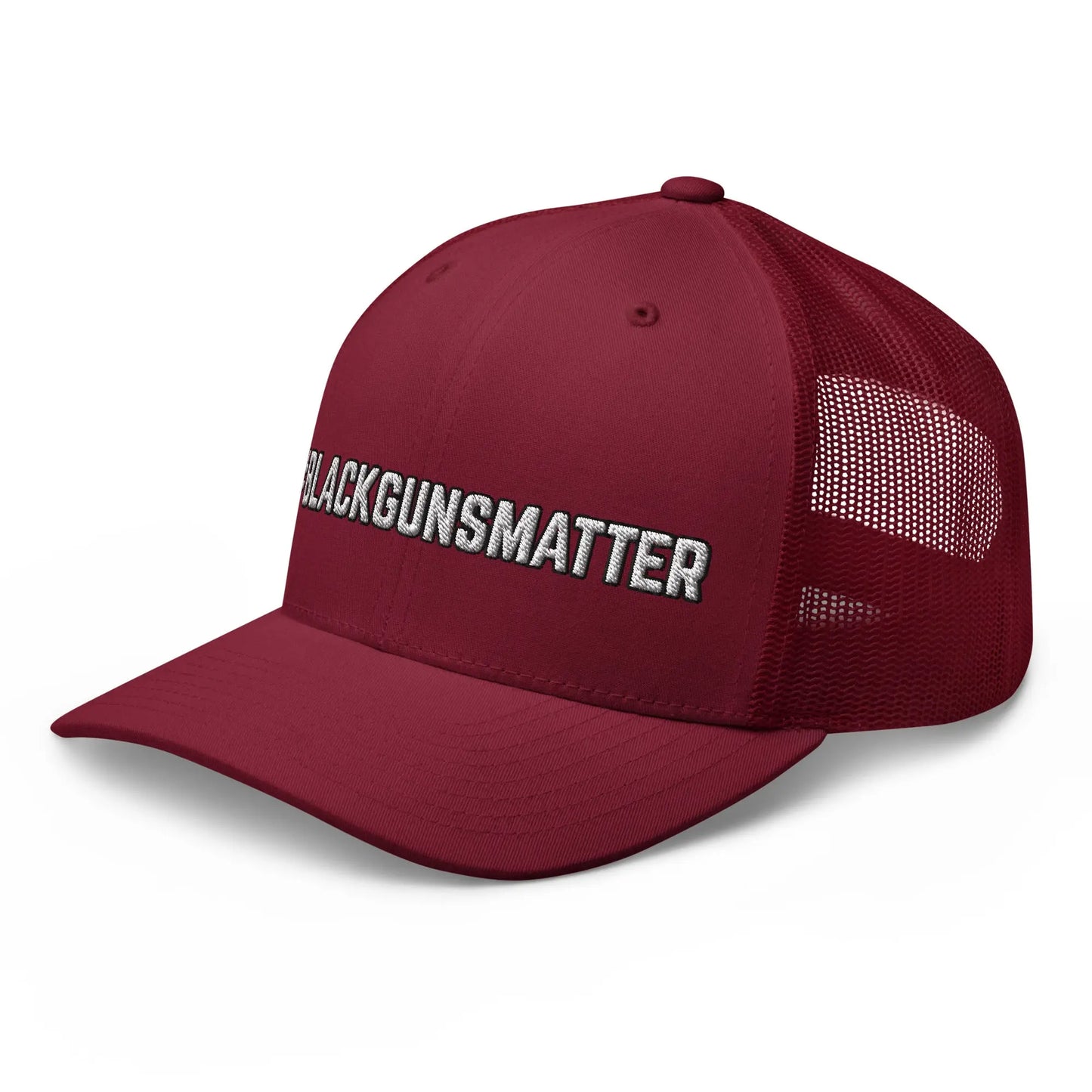 Hats  Snapback Custom Trucker Hats BLACKGUNSMATTER 2A Cap for Men & Women Infidel Collective