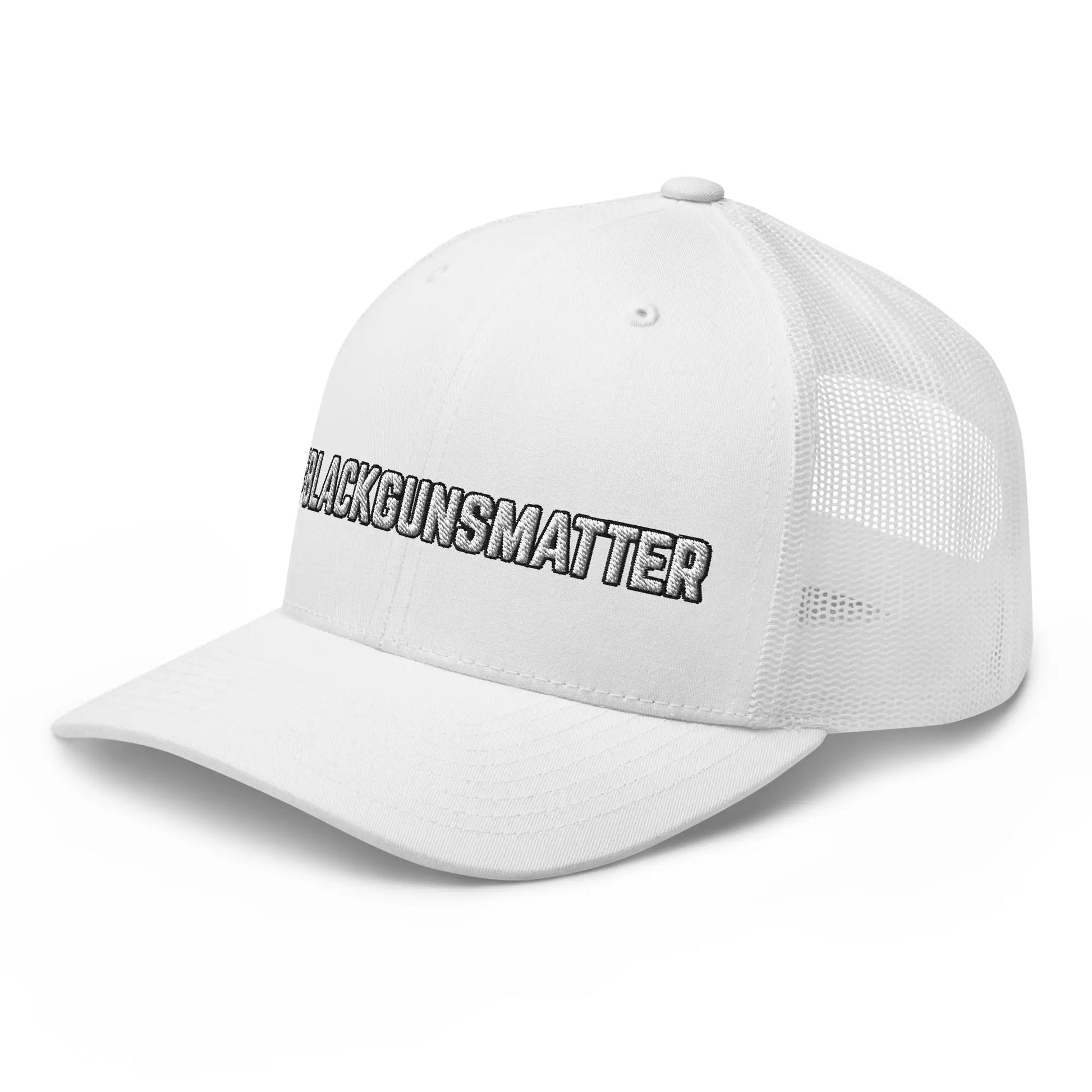 Hats  Snapback Custom Trucker Hats BLACKGUNSMATTER 2A Cap for Men & Women Infidel Collective