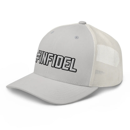 Hats  Snapback Custom Trucker Hats Badass Patriotic #INFIDEL Cap for Men & Women Infidel Collective