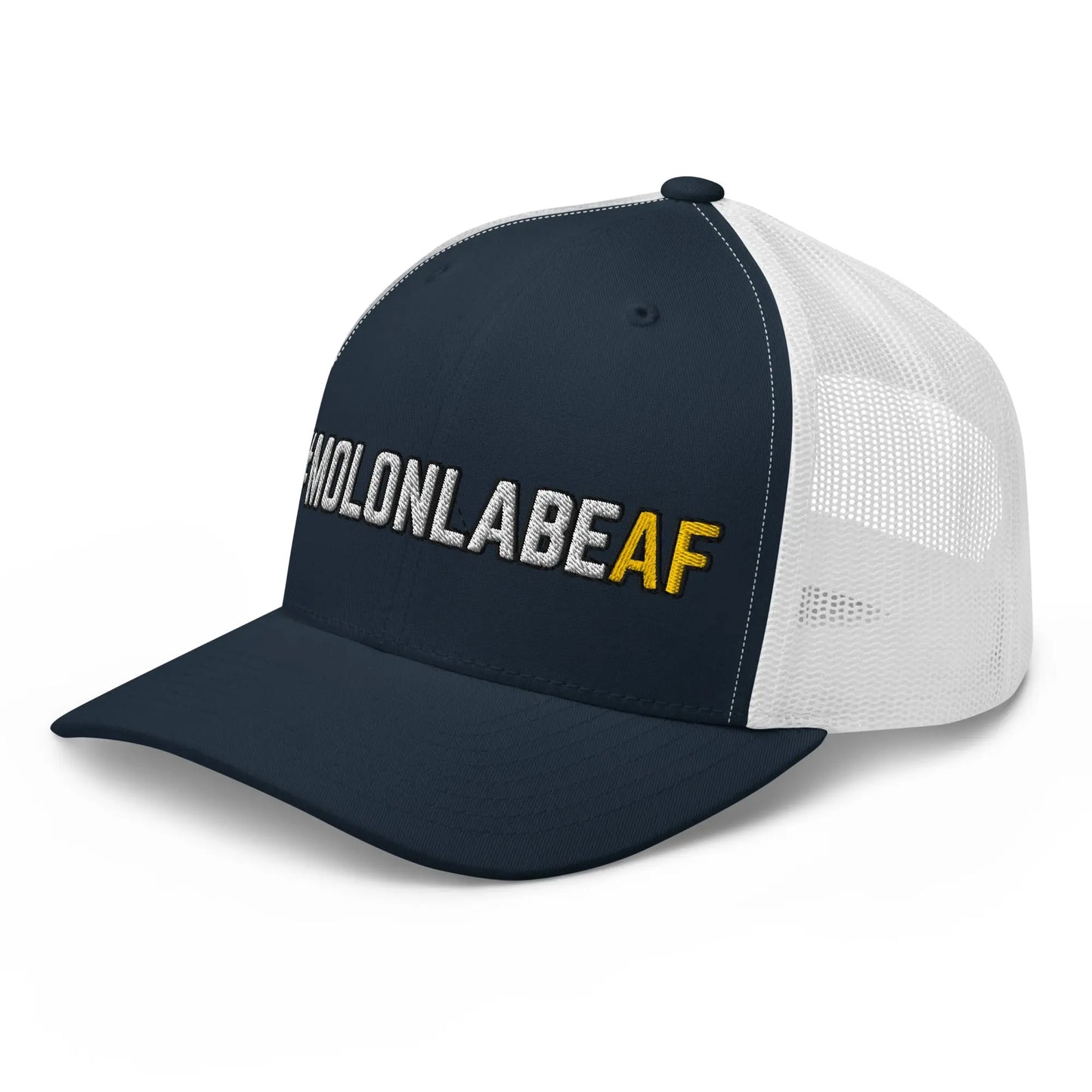 Hats  Snapback Custom Trucker Hats Badass #MOLONLABEAF 2A Cap for Men & Women Infidel Collective