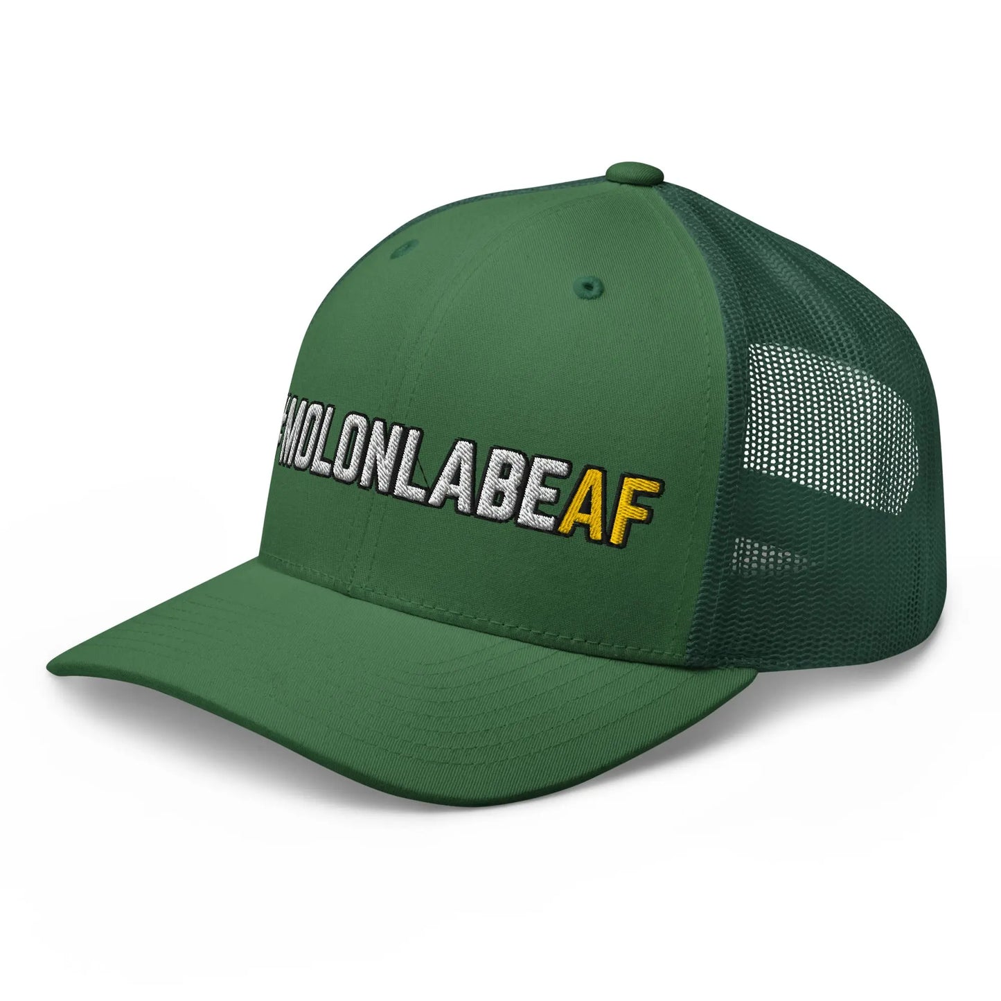 Hats  Snapback Custom Trucker Hats Badass #MOLONLABEAF 2A Cap for Men & Women Infidel Collective