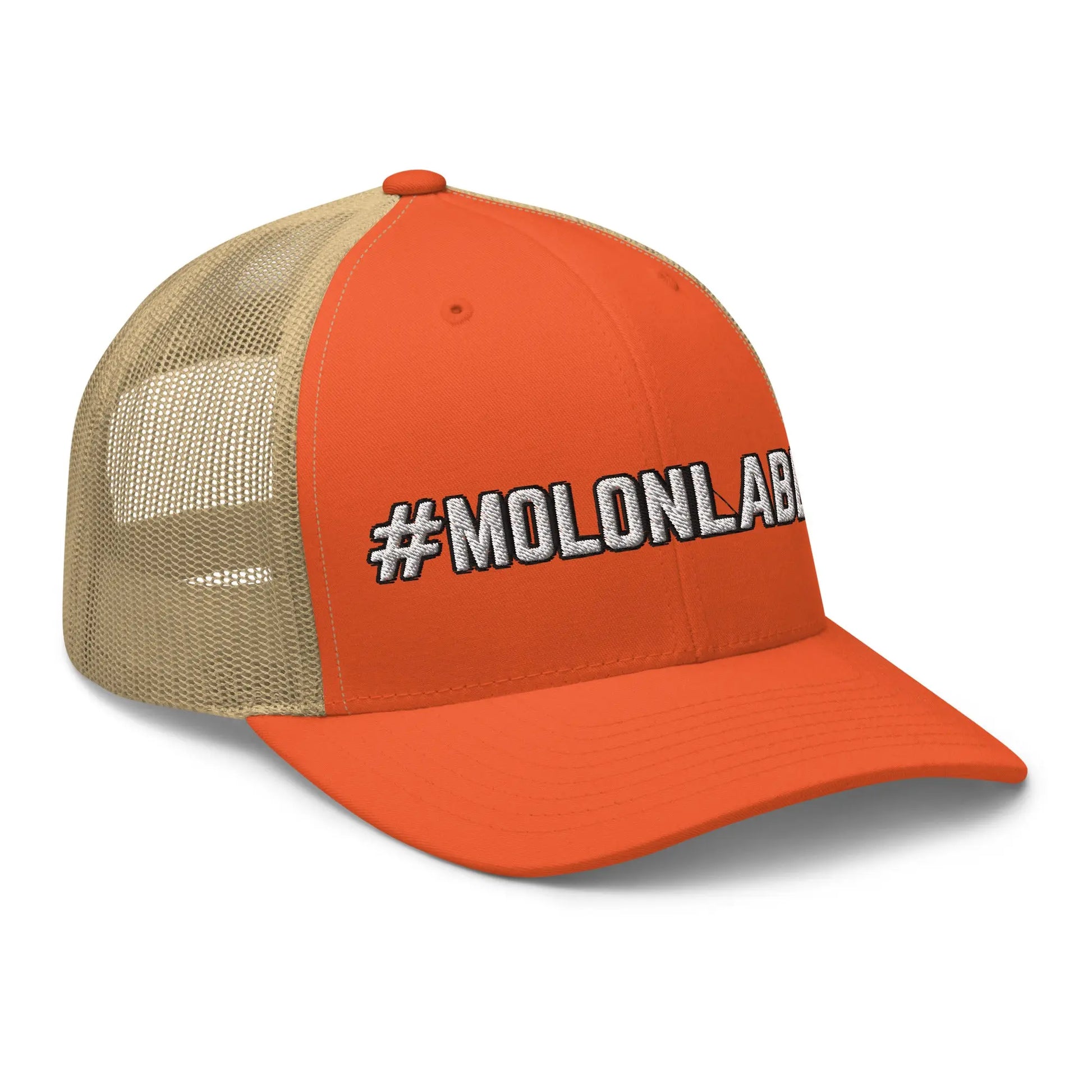 Hats  Snapback Custom Trucker Hats Badass #MOLONLABEAF 2A Cap for Men & Women Infidel Collective