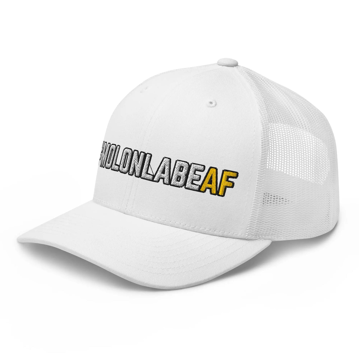 Hats  Snapback Custom Trucker Hats Badass #MOLONLABEAF 2A Cap for Men & Women Infidel Collective