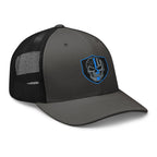 Hats  Snapback Custom Trucker Hats Blue Line Skull Cool Patriotic Cap Infidel Collective