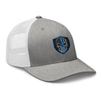Hats  Snapback Custom Trucker Hats Blue Line Skull Cool Patriotic Cap Infidel Collective